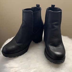 Black boots